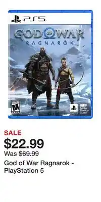 Game Stop God of War Ragnarok - PlayStation 5 offer