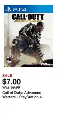 Game Stop Call of Duty: Advanced Warfare - PlayStation 4 offer