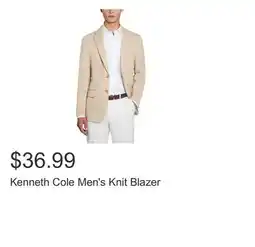 Costco Kenneth Cole Men's Knit Blazer offer
