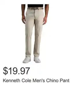 Costco Kenneth Cole Men's Chino Pant offer