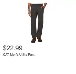 Costco CAT Men's Utility Pant offer