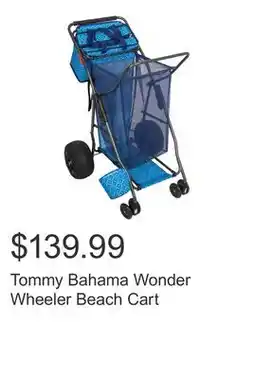 Costco Tommy Bahama Wonder Wheeler Beach Cart offer