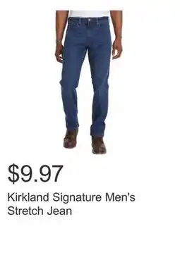 Costco Kirkland Signature Men's Stretch Jean offer