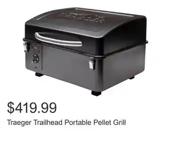 Costco Traeger Trailhead Portable Pellet Grill offer