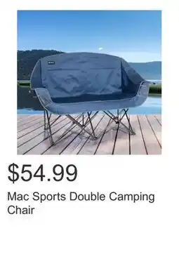 Costco Mac Sports Double Camping Chair offer