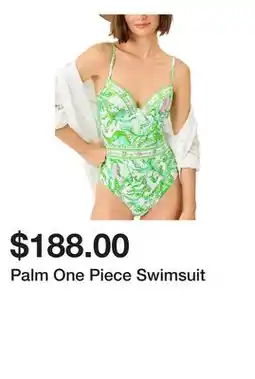 Belk Palm One Piece Swimsuit offer