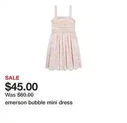 Belk emerson bubble mini dress offer