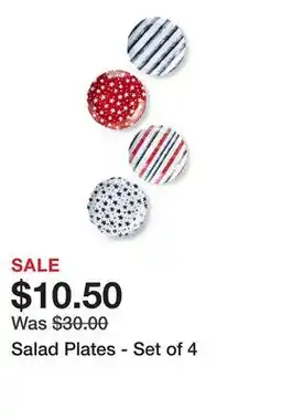 Belk Salad Plates - Set of 4 offer