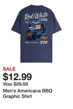 Belk Men's Americana BBQ Graphic Shirt offer