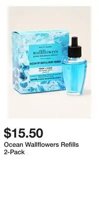 Bath & Body Works Ocean Wallflowers Refills 2-Pack offer