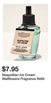 Bath & Body Works Neapolitan Ice Cream Wallflowers Fragrance Refill offer