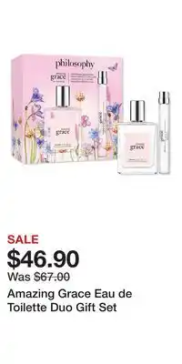 Ulta Beauty Amazing Grace Eau de Toilette Duo Gift Set offer