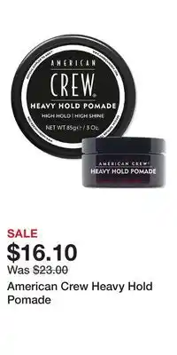 Ulta Beauty American Crew Heavy Hold Pomade offer