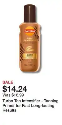 Ulta Beauty Turbo Tan Intensifier - Tanning Primer for Fast Long-lasting Results offer