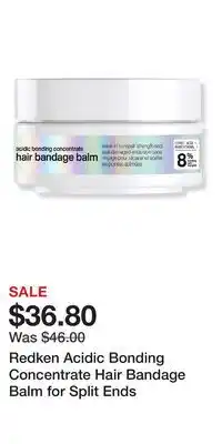 Ulta Beauty Redken Acidic Bonding Concentrate Hair Bandage Balm for Split Ends offer