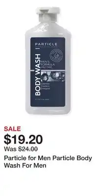 Ulta Beauty Particle for Men Particle Body Wash For Men offer