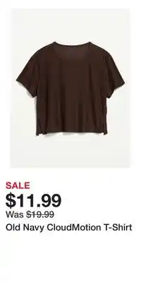 Old Navy Old Navy CloudMotion T-Shirt offer