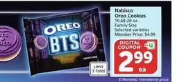 Vons Nabisco Oreo Cookies offer
