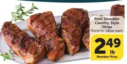 Vons Pork Shoulder Country Style Strips offer