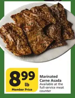 Vons Marinated Carne Asada offer