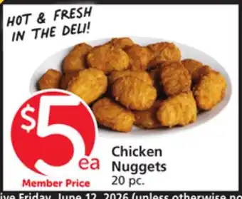 Vons Chicken Nuggets offer