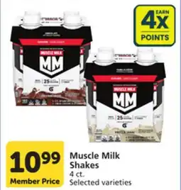 Vons Muscle Milk Shakes offer