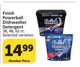 Vons Finish Powerball Dishwasher Detergent offer