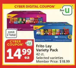 Vons Frito Lay Variety Pack offer
