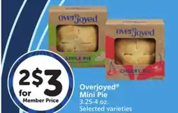 Vons Overjoyed Mini Pie offer