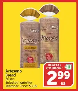 Vons Artesano Bread offer