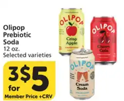 Vons Olipop Prebiotic Soda offer