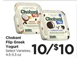 Food 4 Less Chobani Flip Greek Yogurt offer
