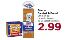 Food 4 Less Bimbo Sandwich Bread offer