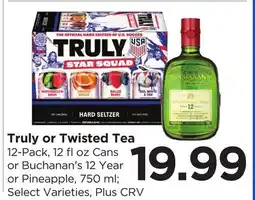 Food 4 Less Truly or Twisted Tea offer
