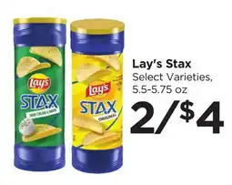 Food 4 Less Lay's Stax offer