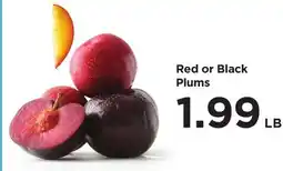 Food 4 Less Red or Black Plums offer