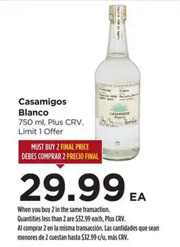 Food 4 Less Casamigos Blanco offer
