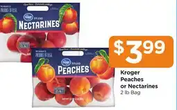 Food 4 Less Kroger Peaches or Nectarines offer