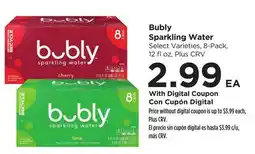 Food 4 Less Bubly Sparkling Water offer