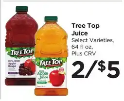 Food 4 Less Tree Top Juice offer