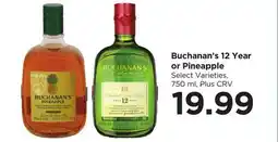 Food 4 Less Buchanan's 12 Year or Pineapple offer