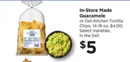 Food 4 Less In-Store Made Guacamole offer
