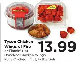 Food 4 Less Tyson Chicken Wings of Fire offer