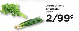 Food 4 Less Green Onions or Cilantro offer