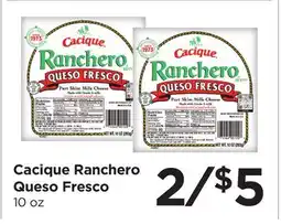 Food 4 Less Cacique Ranchero Queso Fresco offer