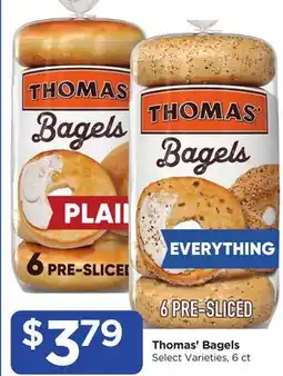 Food 4 Less Thomas' Bagels offer