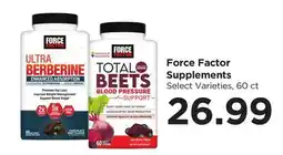 Food 4 Less Force Factor Supplements offer