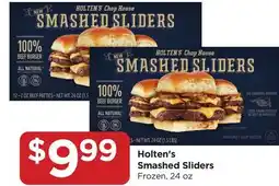 Food 4 Less Holten's Smashed Sliders offer