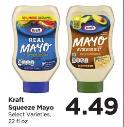 Food 4 Less Kraft Squeeze Mayo offer