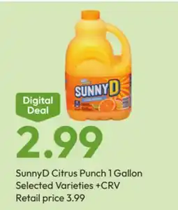 Stater Bros SunnyD Citrus Punch offer